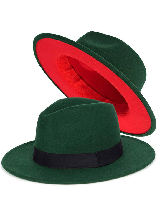 Fedora Hat (Forest Green)