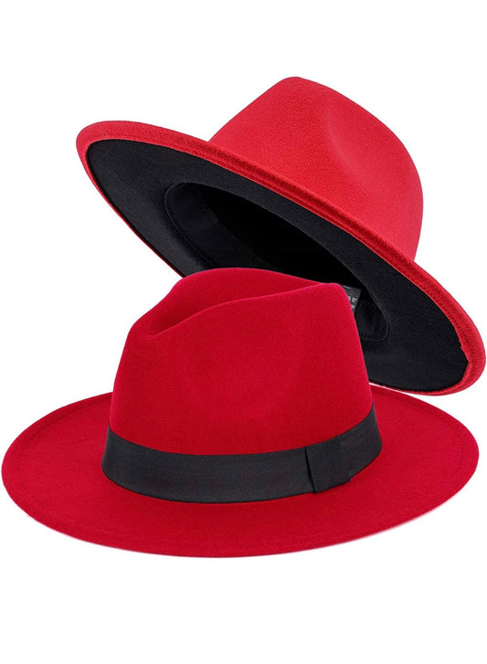 Fedora Hat (Red)