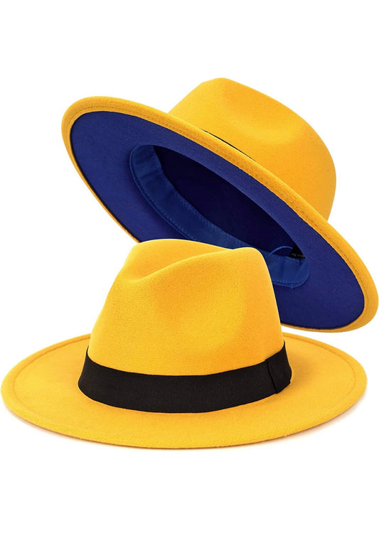 Fedora Hat (Yellow)
