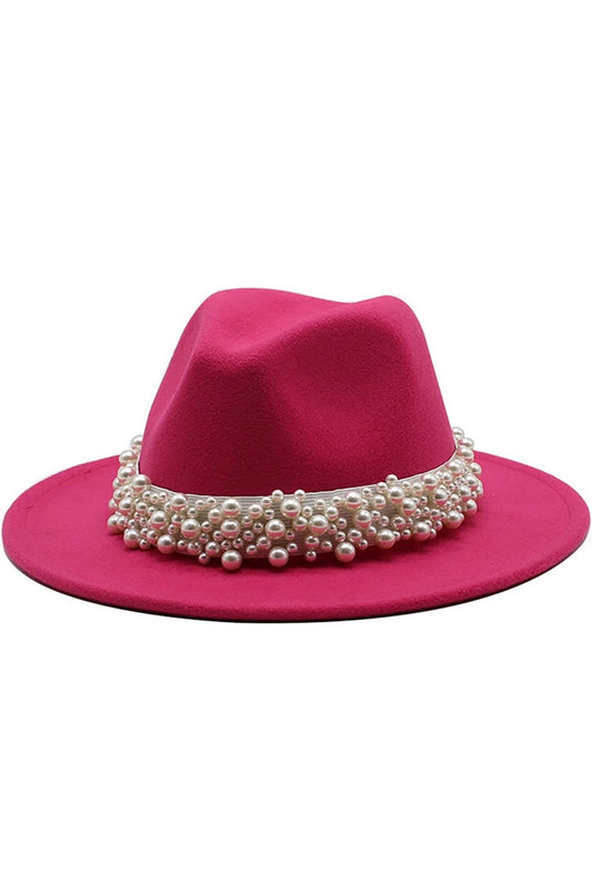 Fedora Hat (Fuchsia Pink)