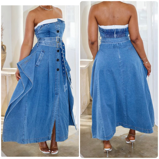 Denim Hold me tight Dress