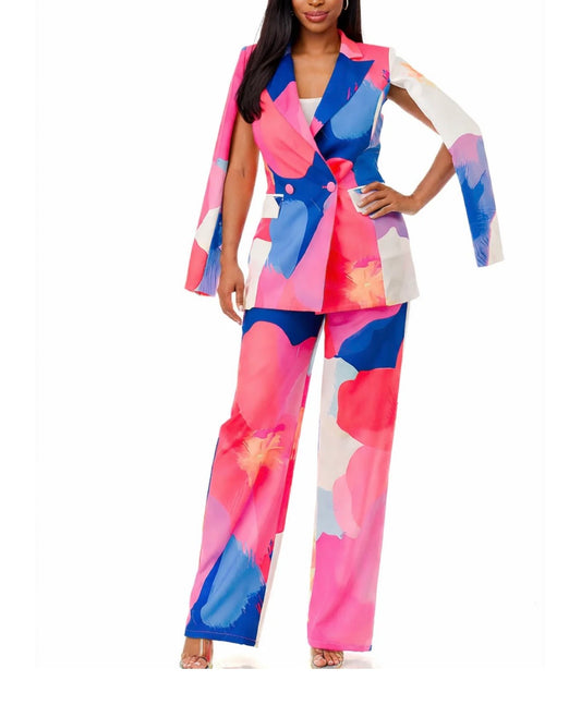 Women Pantsuit Sleeves IN or Out