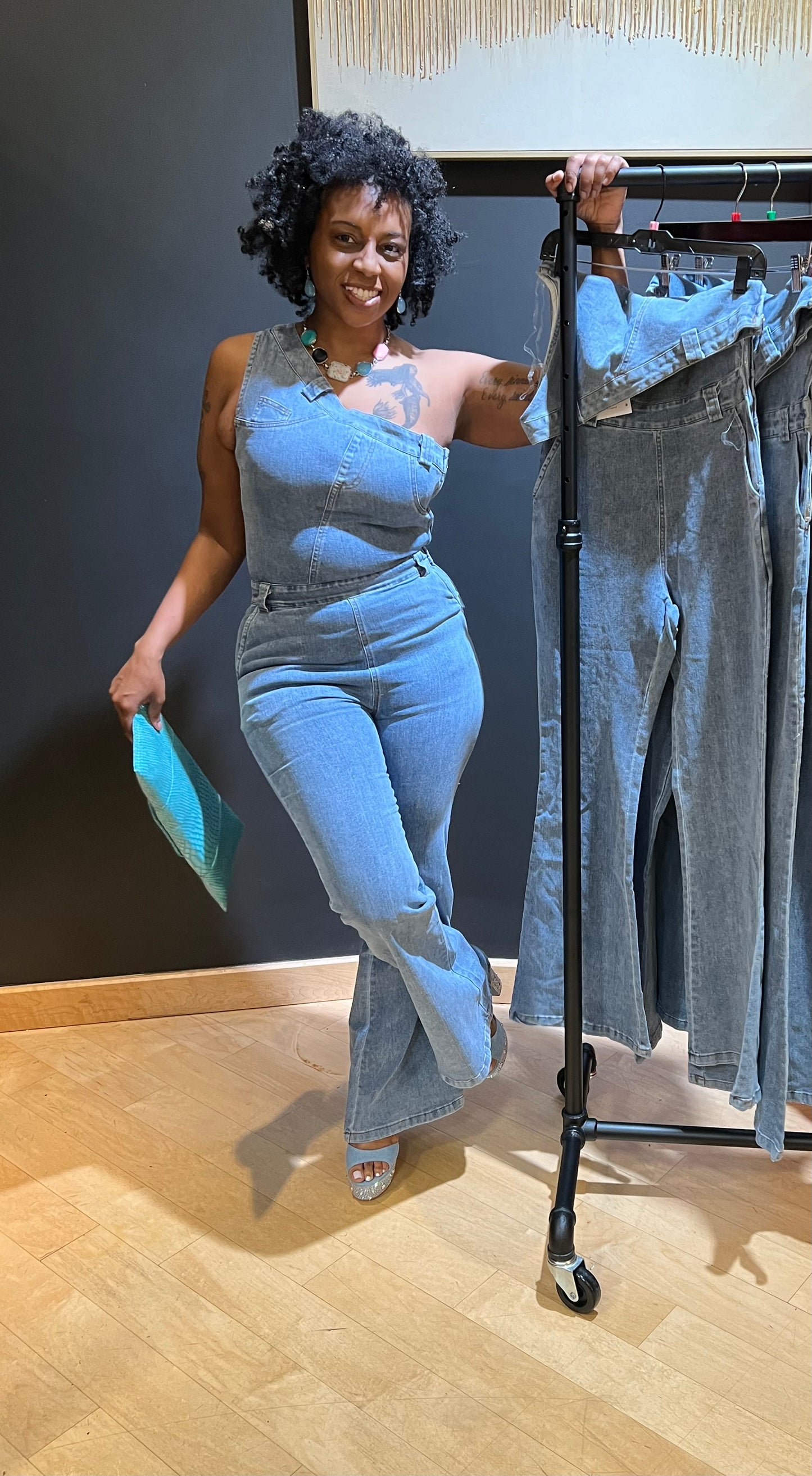 Denim Jumpsuit