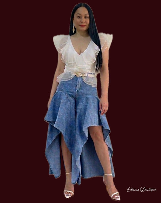 High Low Jeans