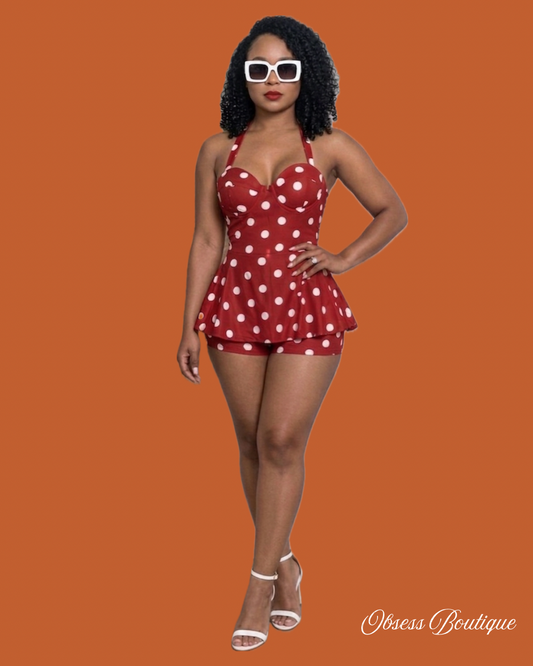 Polka Dot Romper