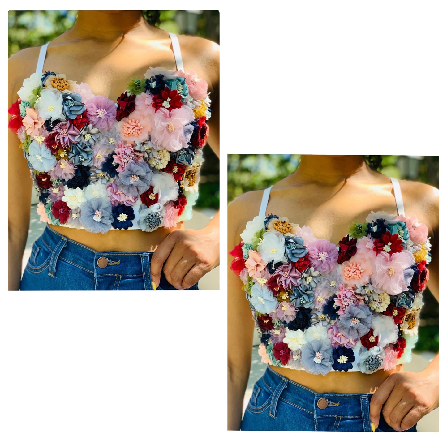 Fancy Floral Corset