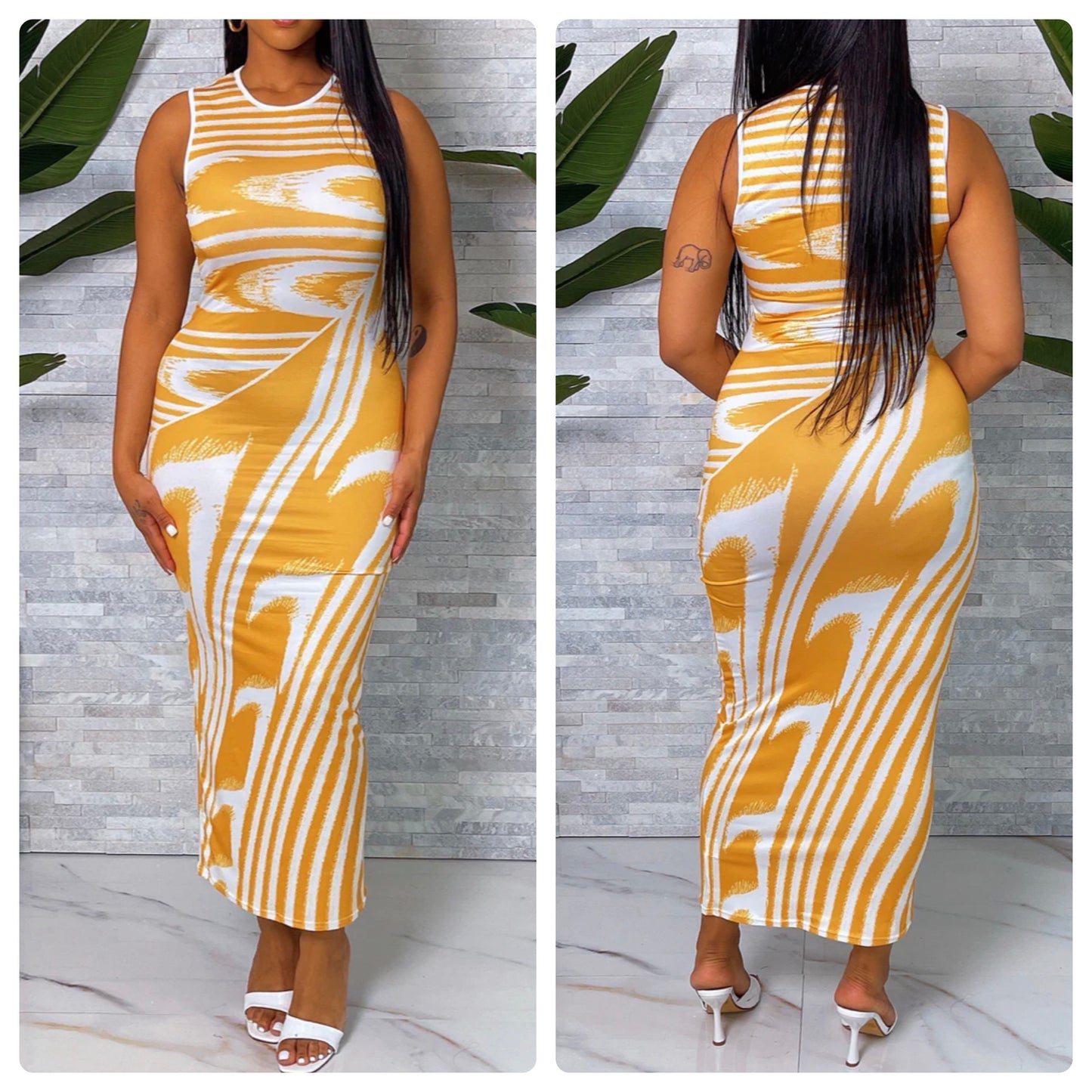 Sunset Bodycon Dress