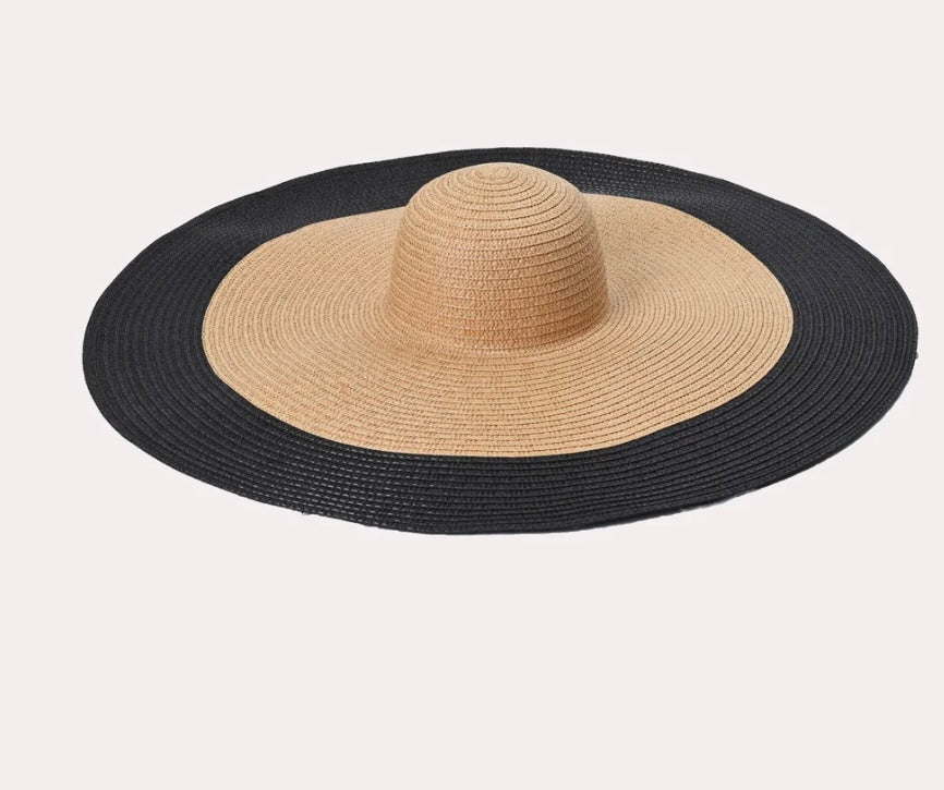 Big Floppy Hat (Brown/ Black)